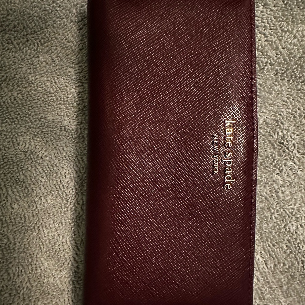 Kate Spade Burgundy Wallet